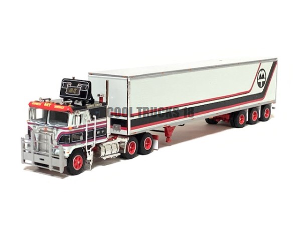 Kenworth K100 Tri-Axle Dry Van Trailer Travlos Australia 