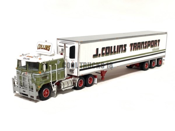 Kenworth K100 Tri-Axle Reefer Trailer Collins Transprt Australia