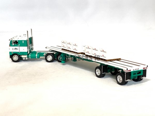 Peterbilt 352 COE 48' Utility Flatbed Trailer George Van Dyke Trucking, Inc.