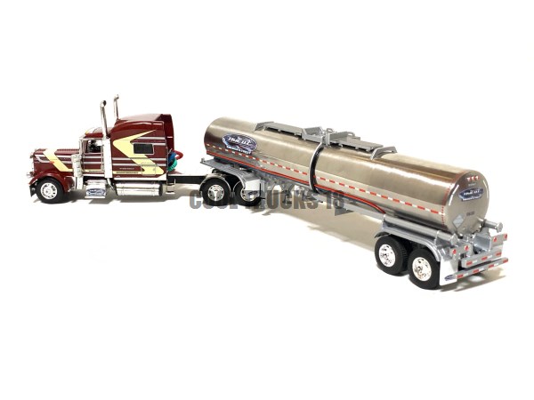 Peterbilt 389 70" Sleeper Brenner Chemical Tank Trailer Time DC