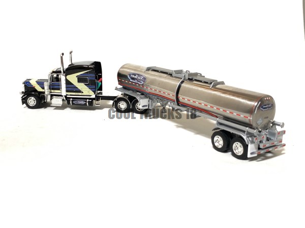 Peterbilt 389 70" Sleeper Brenner Chemical Tank Trailer Time DC