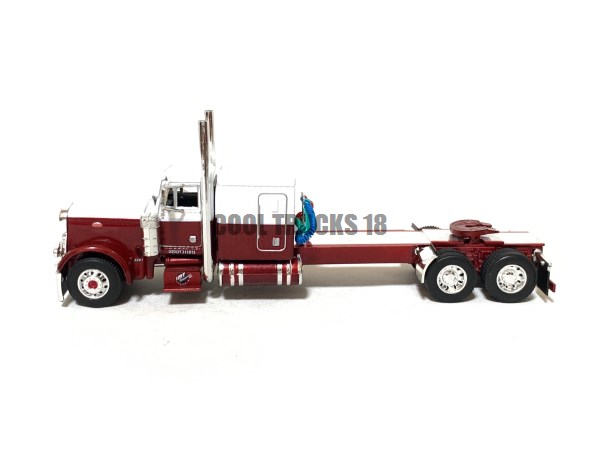 Peterbilt 379 60" Sleeper 320" Frame Stepdeck Trailer