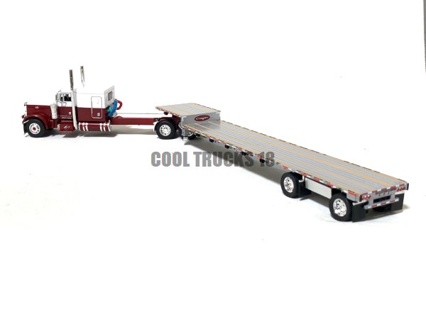 Peterbilt 379 60" Sleeper 320" Frame Stepdeck Trailer